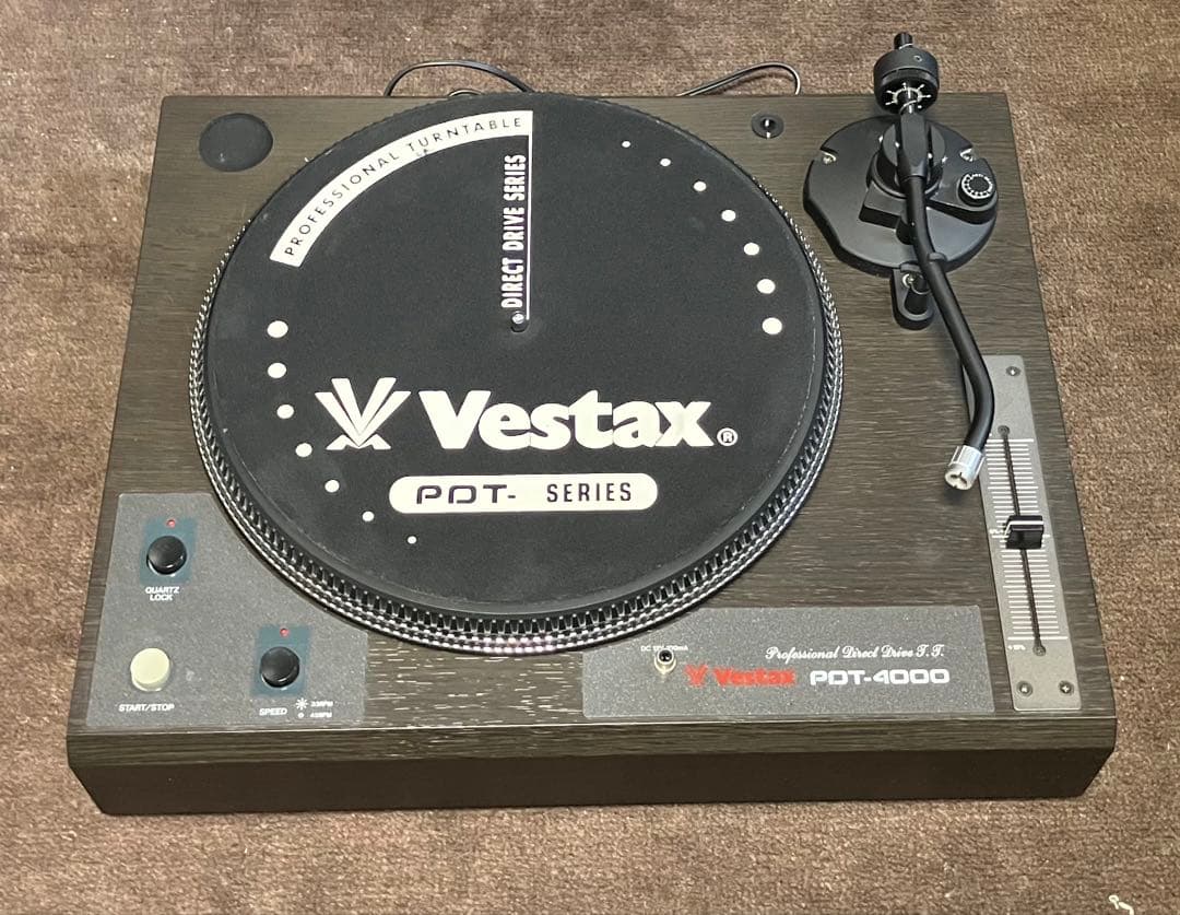ジャンク　Vestax POT-4000 ターンテーブル