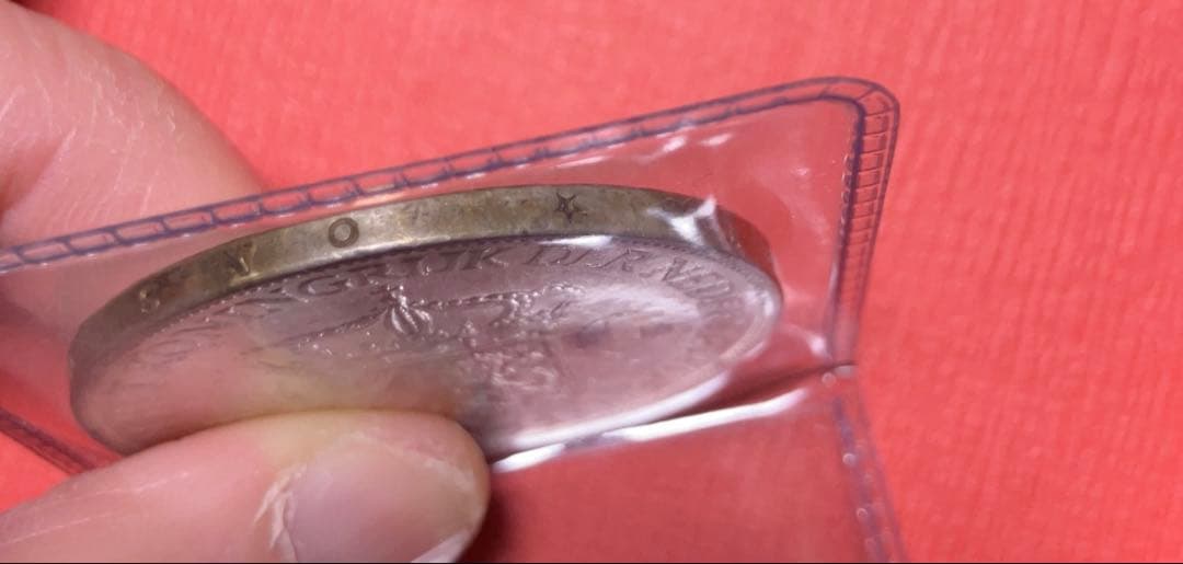 「イドレ」オランダ 1931年 2.5グルデン 大型銀貨