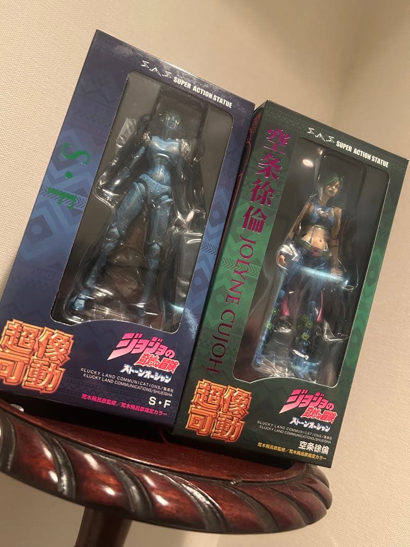 超像可動　空条徐倫　ストーンフリーセット