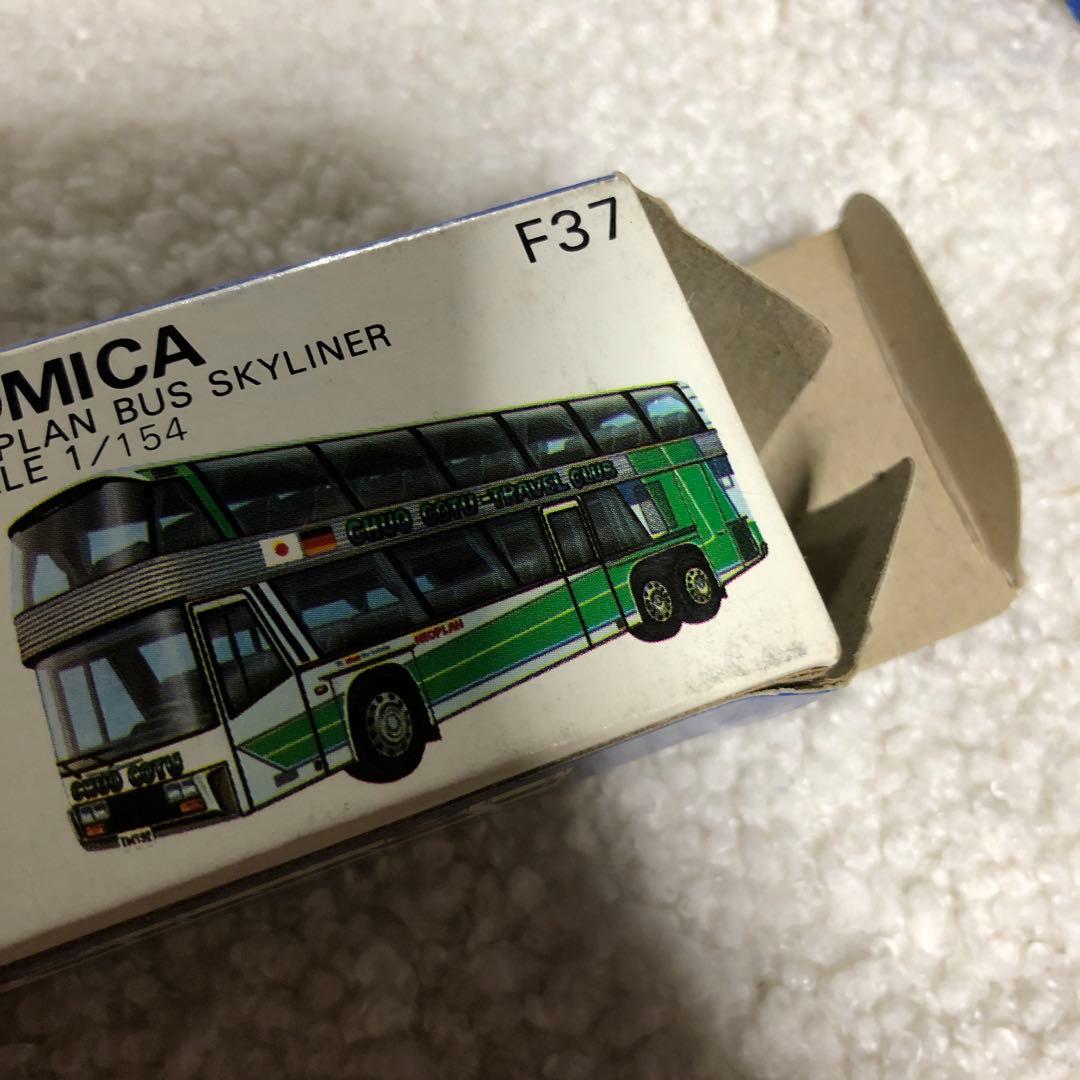 日本製　トミカ　外国車シリーズ　ネオプランバス　スカイライナー　青箱　F37