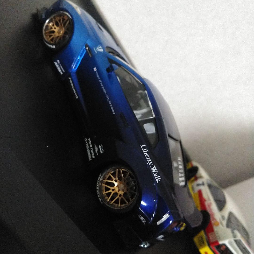 アオシマ1/24リバティウォークLBGT-R35プラモデル完成品