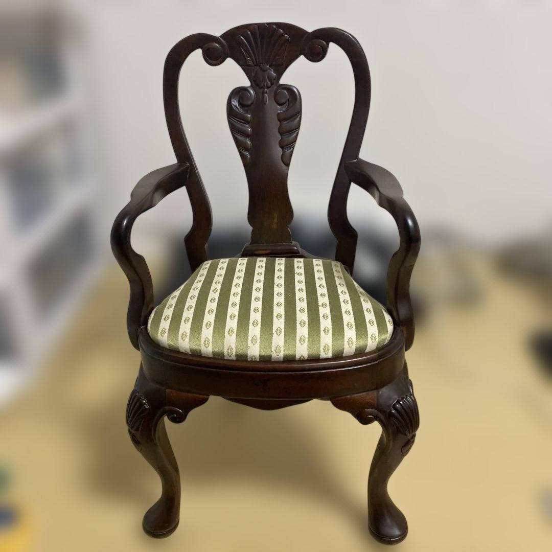 アンティーク調 ドールチェア 飾り椅子 インテリア