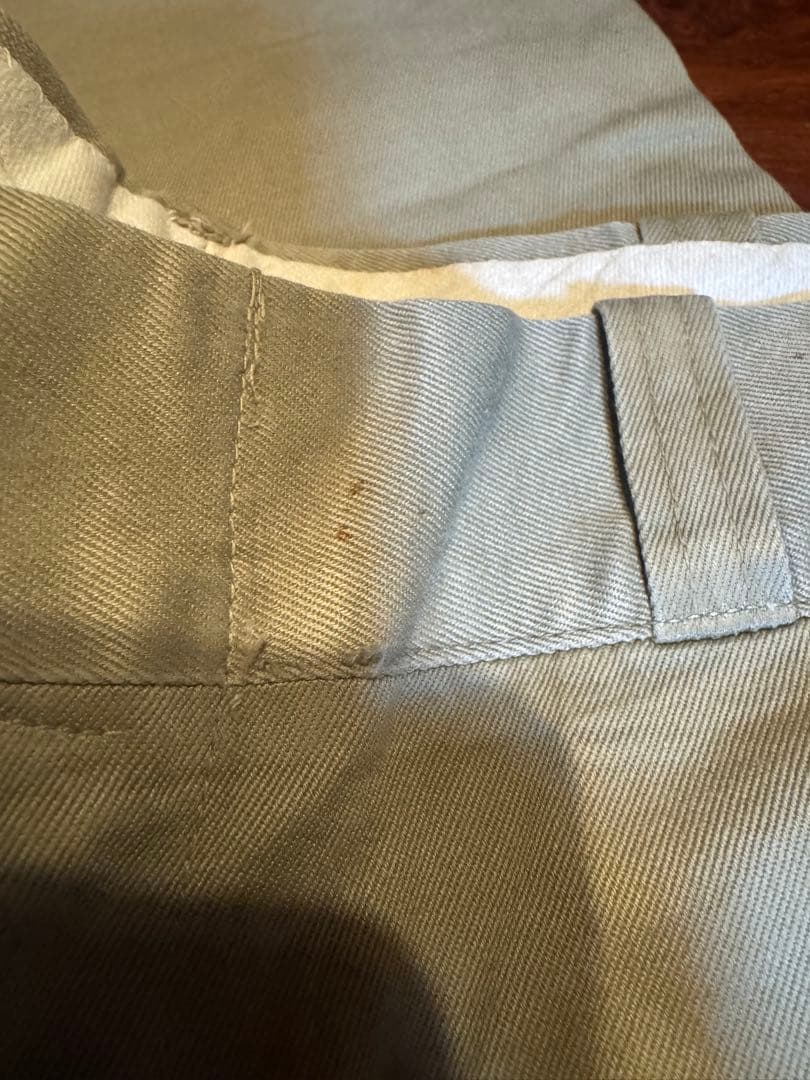 60'sビンテージUSARMY実物チノW31L31 かなり美品
