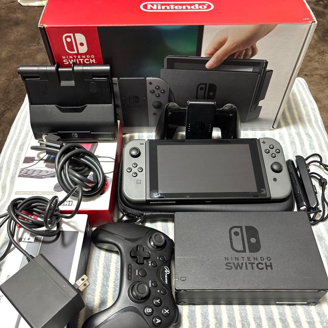 Nintendo Switch 本体 付属品セット グレー