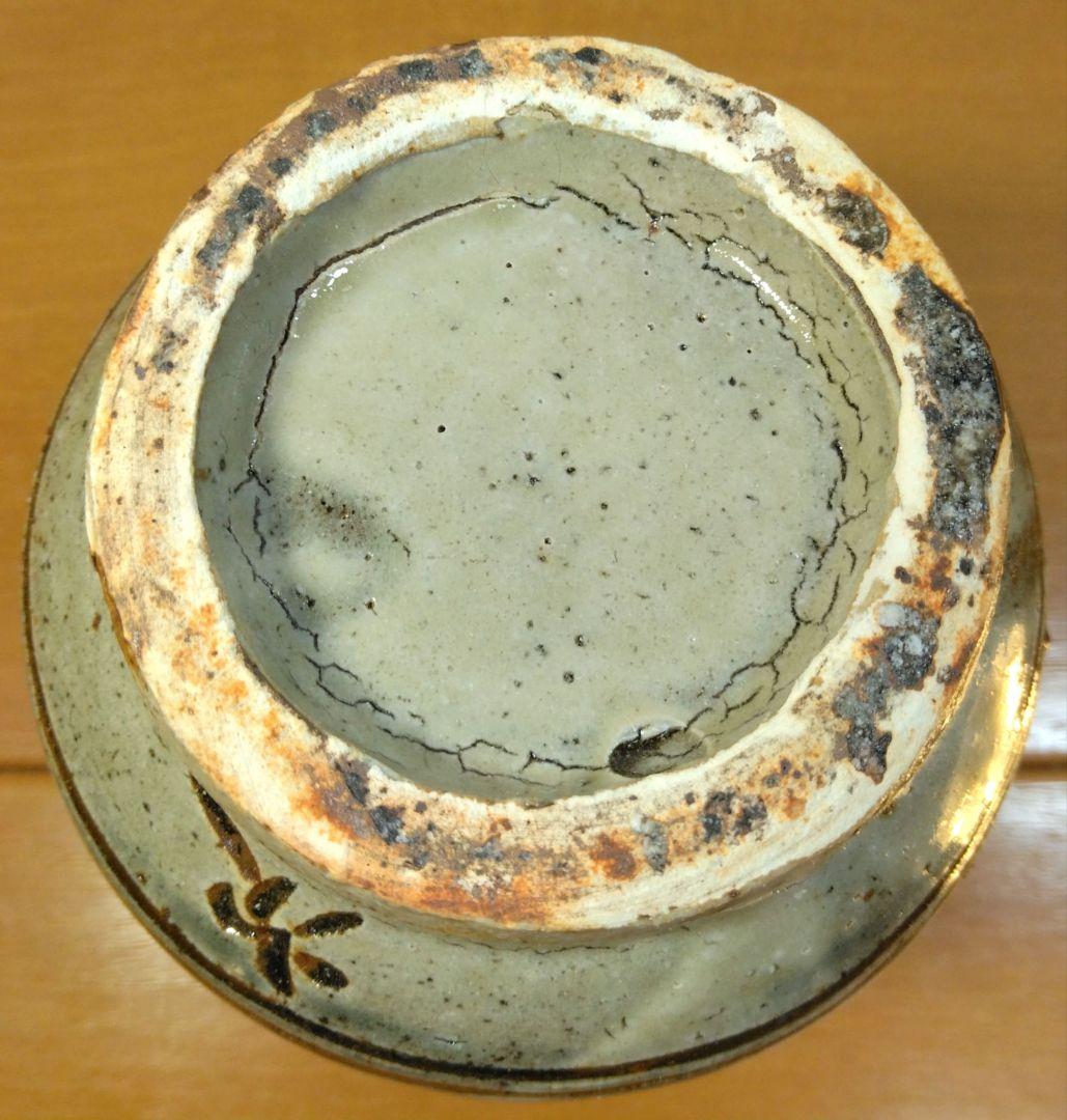 人間国宝 金城次郎 壷屋焼 徳利 栞 共箱 美品 壺屋焼 やちむん 魚紋徳利