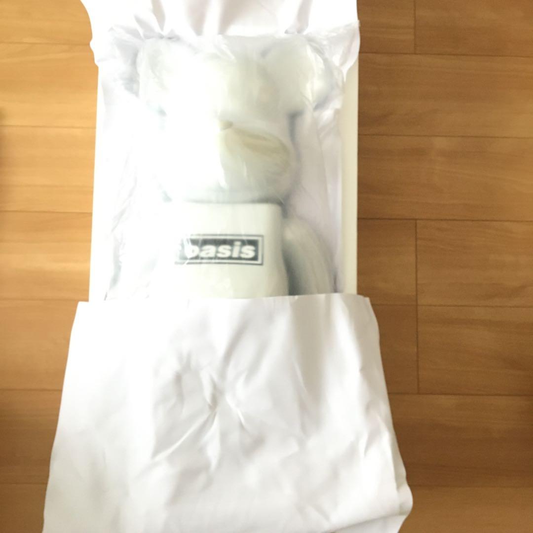 ベアブリック 1000% oasis ホワイトバージョン　美品