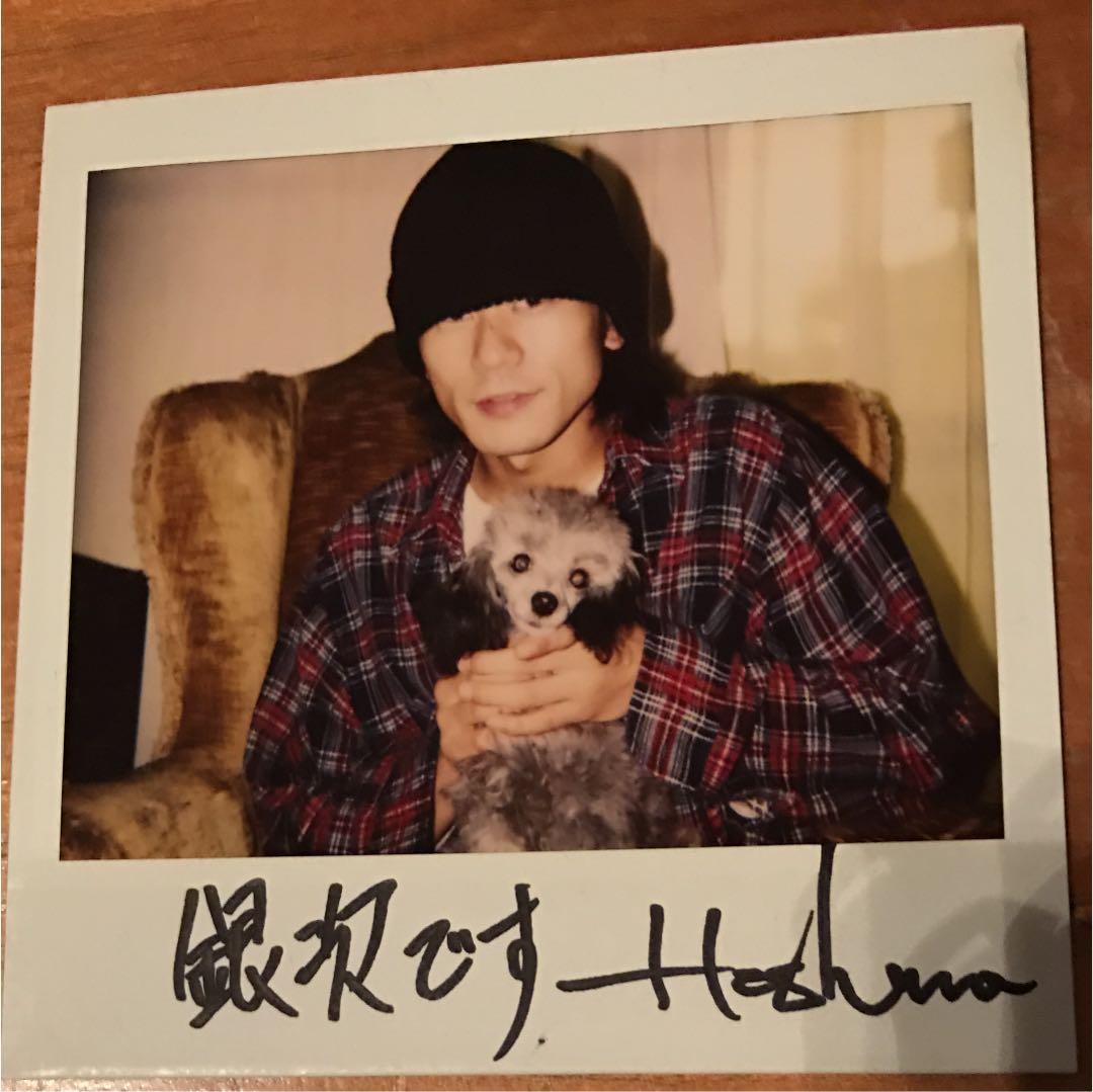 BUCK-TICK 星野英彦 直筆サイン入りポラ