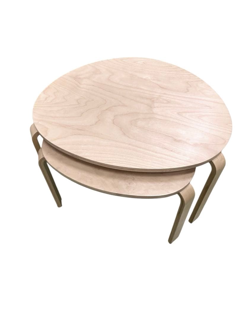 【 美品 】IKEA スヴァルスタ ネストテーブル2点セット
