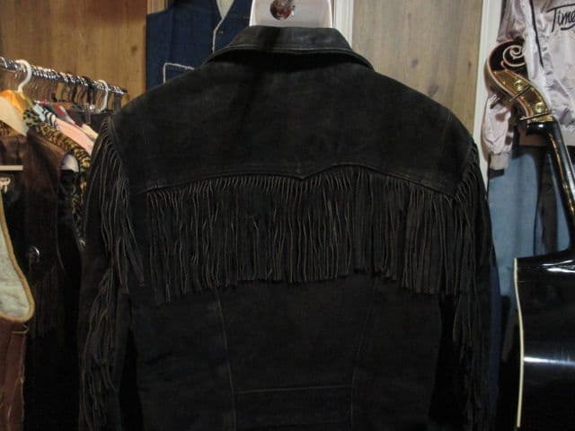 ヴィンテージ BRANDED GARMENTS フリンジスエードレザージャケット