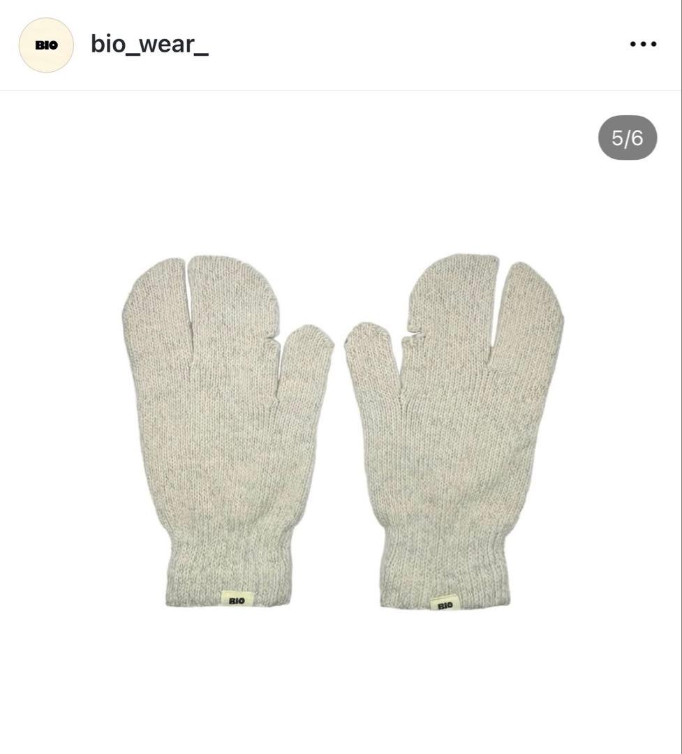 BIO wear 手袋　ポーカーズあつむ着用