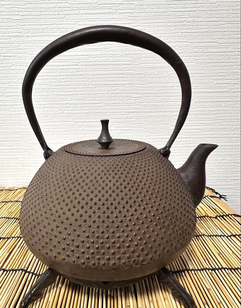 未使用品、栞付　岩手県奥州水沢佐藤鋳金工芸　現代の名工 佐藤勝久造　２０型