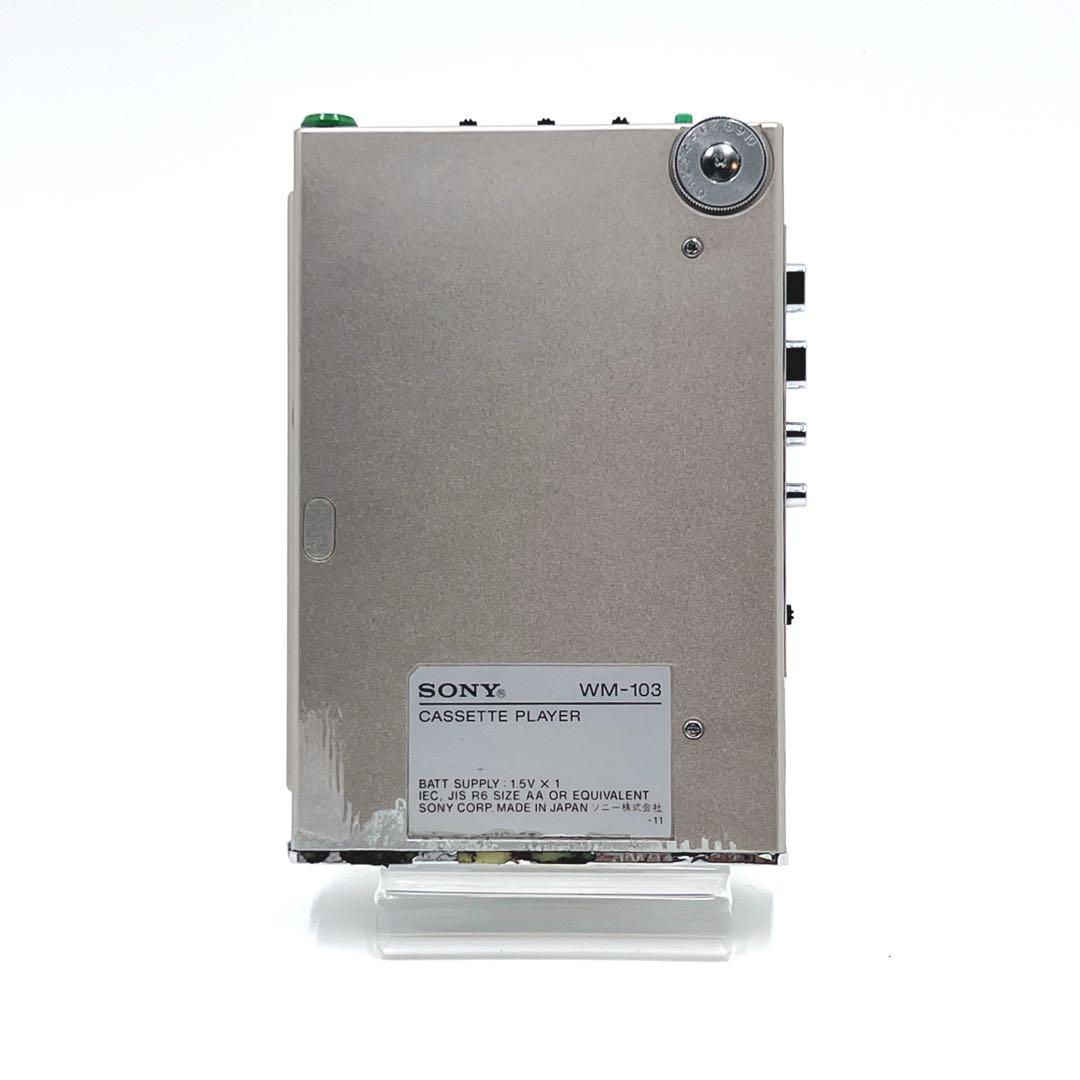 【美品・動作品】 SONY WM-103 再生OK