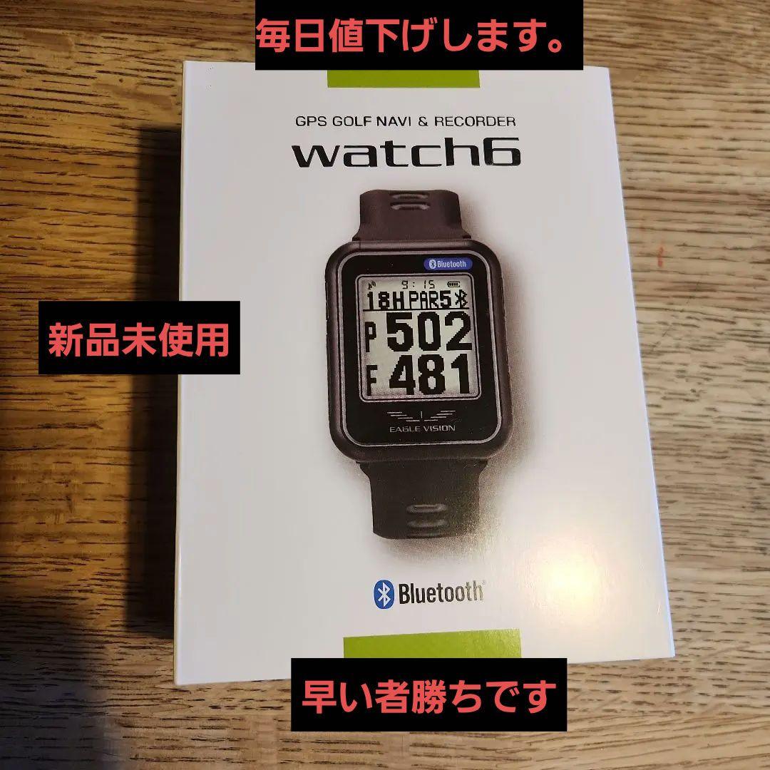 GPSゴルフナビ watch6　新品未使用