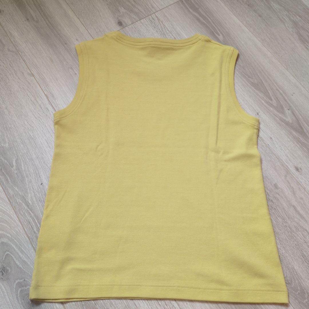 クリーニング済♡HERMES ノースリーブ イエロー サイズ38