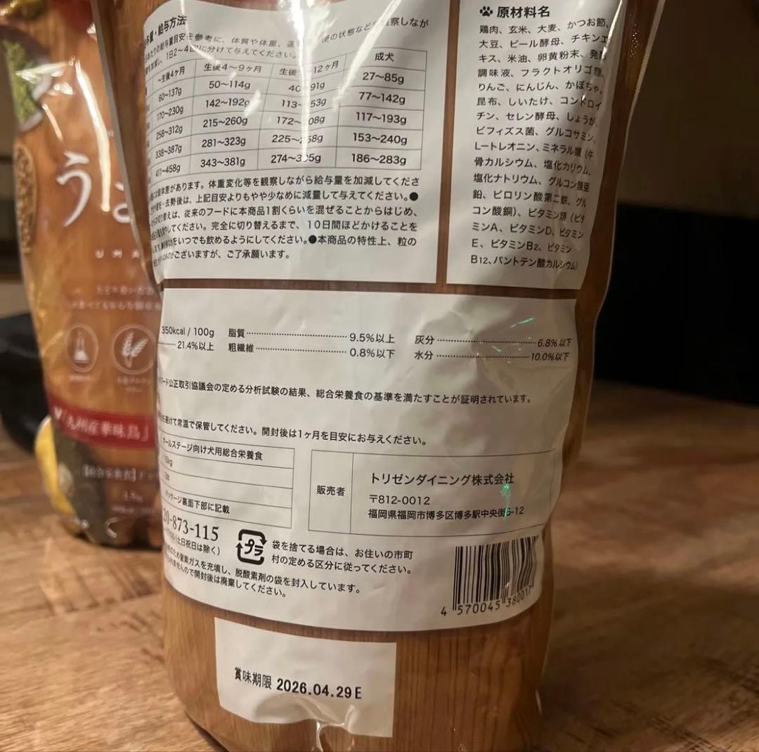 うまか UMKA プレミアムドッグフード×2