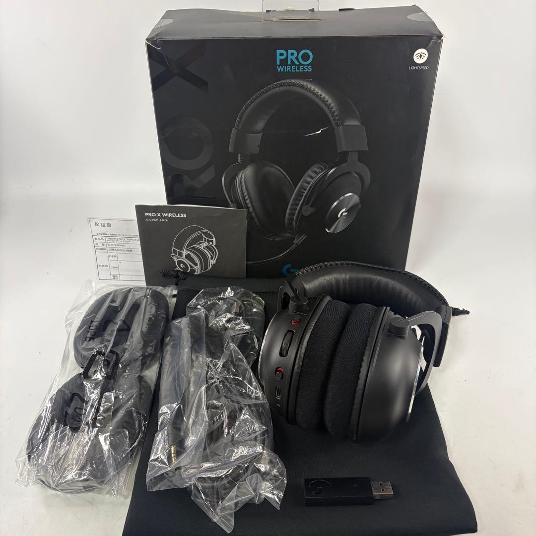 ヘッドホン logicool PRO X WIRELESS G-PHS-004WL