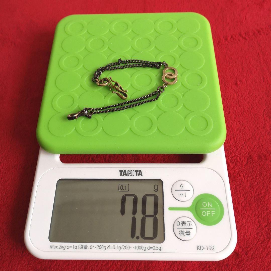 アンティーク 【希少】帯留め 18金 家紋 輪違い 明治 大正時代 刻印 K18