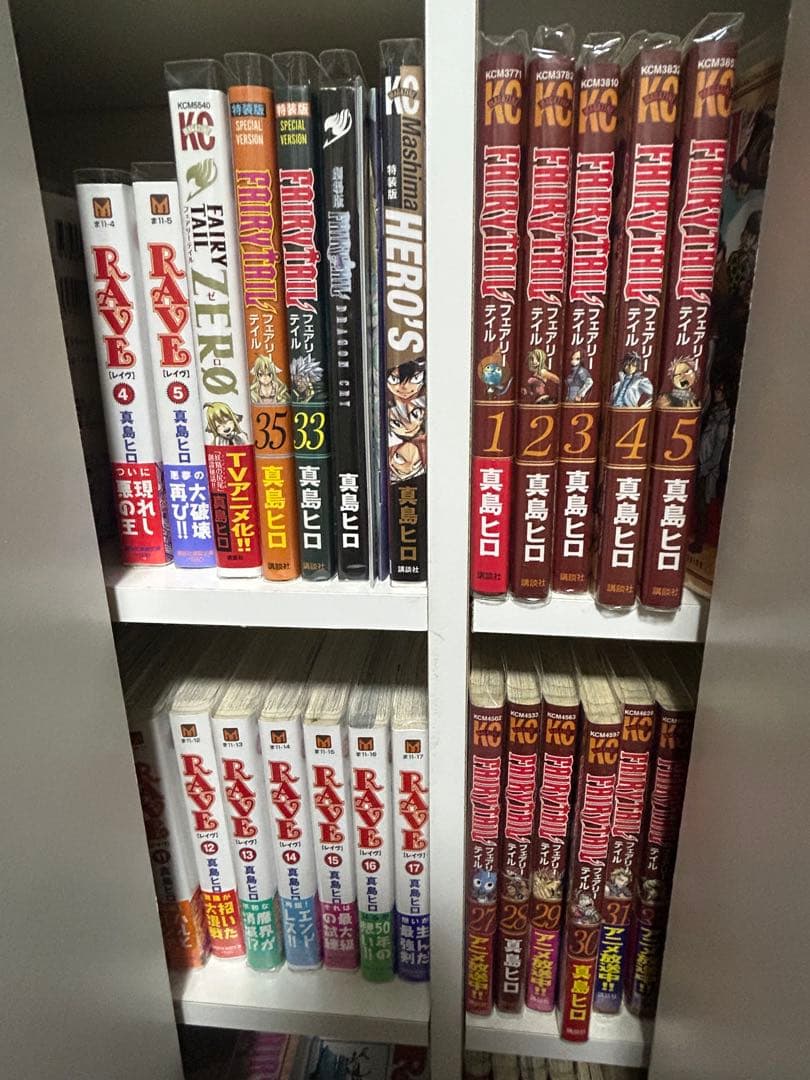 フェアリーテイル RAVE 真島ヒロ 全巻 初版