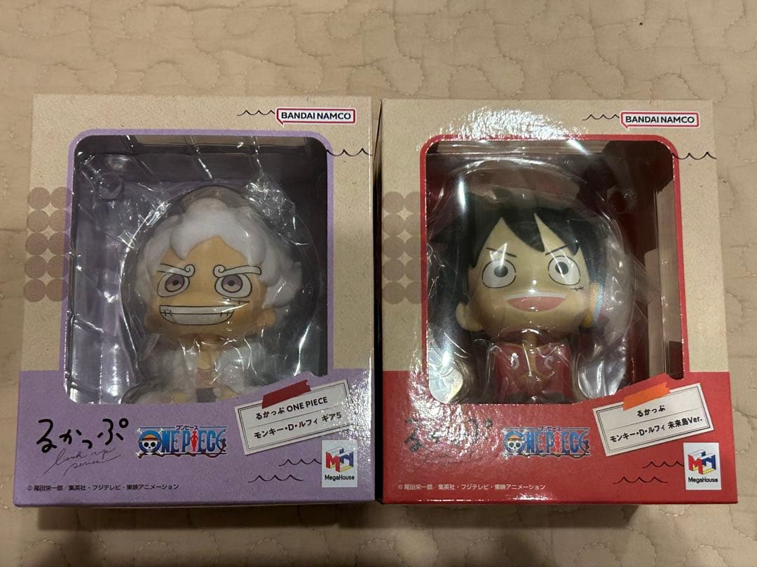 ONE PIECE ワンピース るかっぷ　ルフィ　未来島&ギア5 セット売り