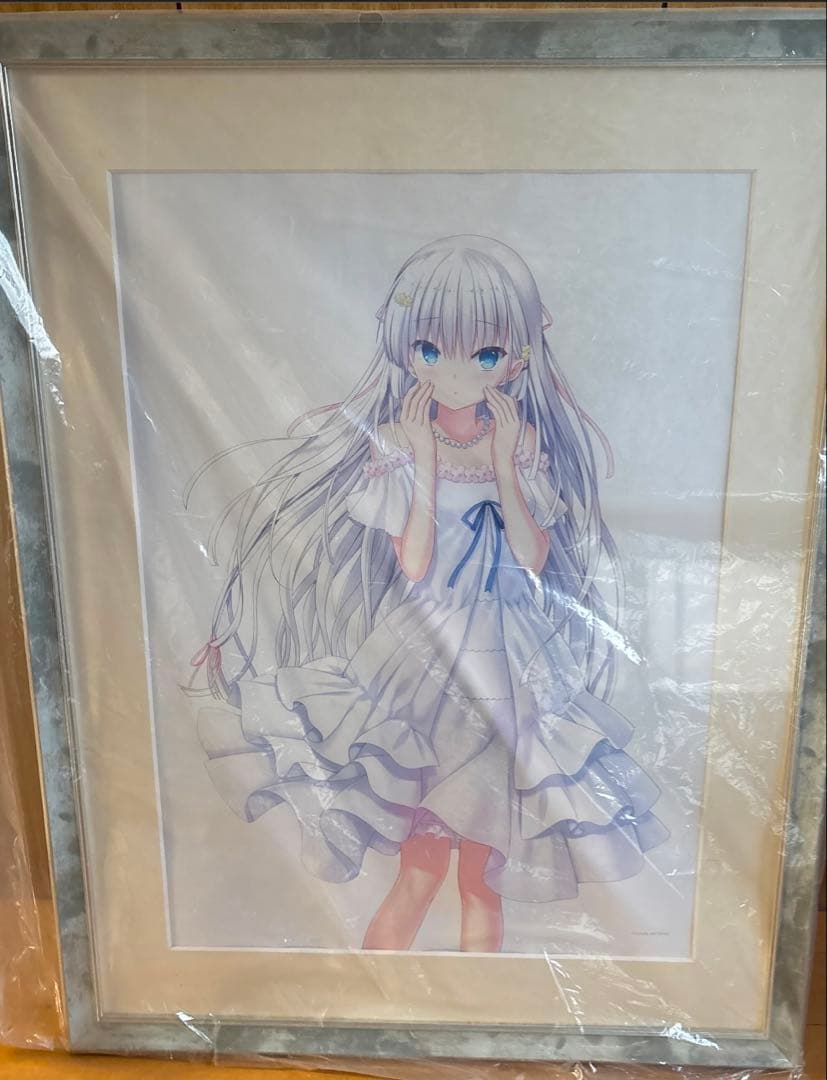 Na-Gaさん描き下ろしSummer Pockets しろは複製原画