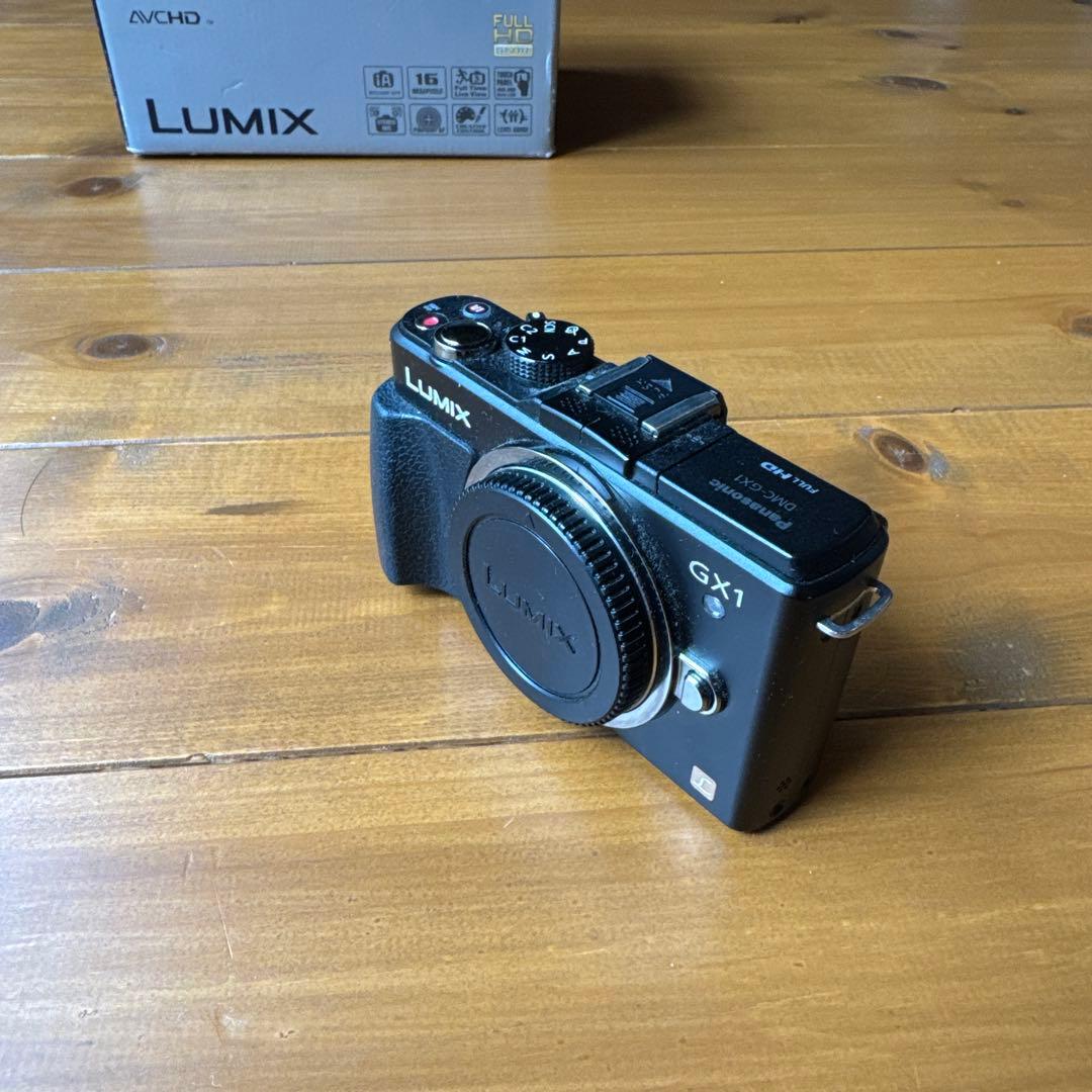 Panasonic LUMIX GX1 ミラーレス一眼 本体と充電器
