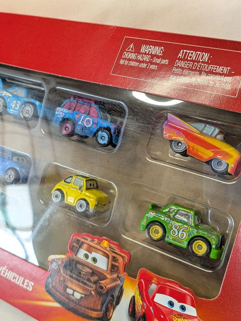 ディズニー ピクサー カーズ ダイキャストメタル ミニレーサー 10個