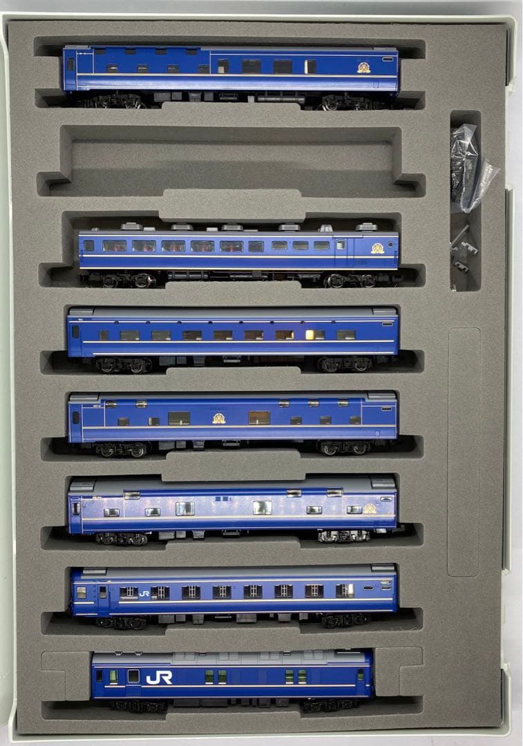 TOMIX 24系25形特急寝台客車(北斗星・JR北海道仕様)12両　室内灯付