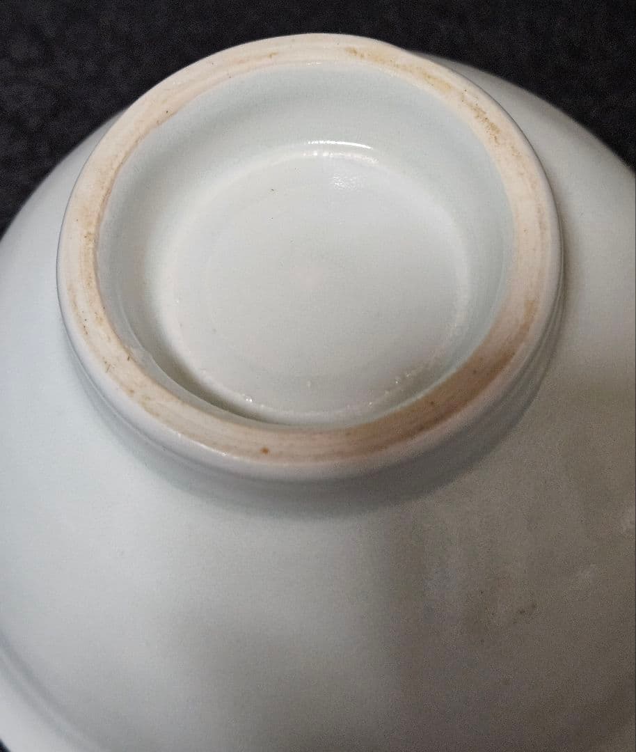 【李朝コレクター放出品❗02.】李朝白磁　分院手　茶碗　碗　時代産地不明❗