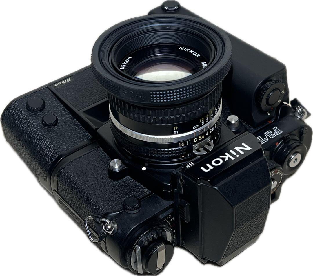 Nikon F3/Tチタンブラック+MD-4+NIKKOR 50mm1:1.4