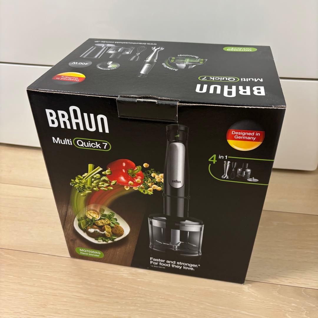 新品未使用 BRAUN MultiQuick 7 MQ7035XG
