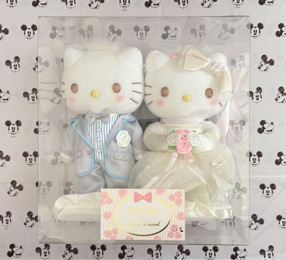 サンリオ　キティ　ダニエル　ウェディング　ドール　ぬいぐるみ　人形