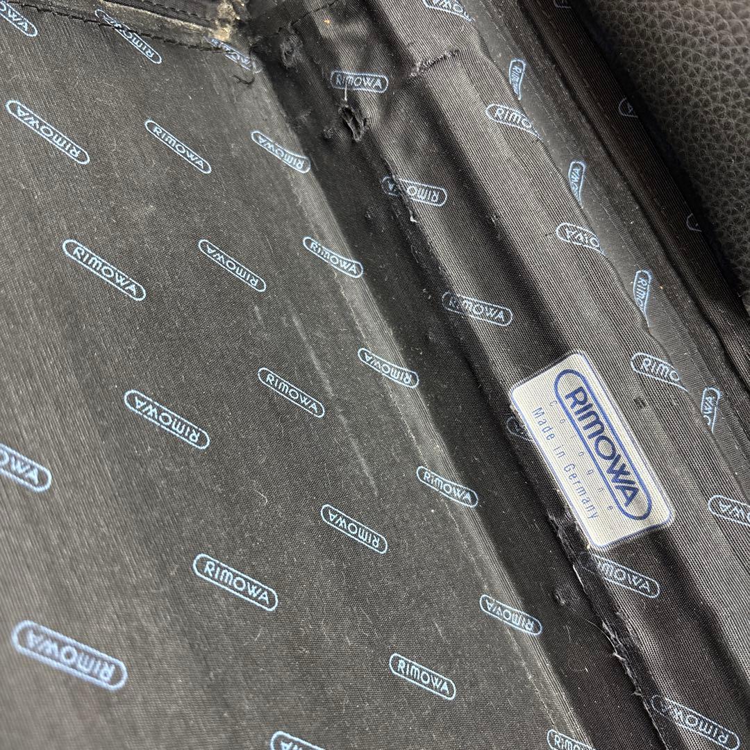 RIMOWA リモワ トパーズ アタッシュケース シルバー