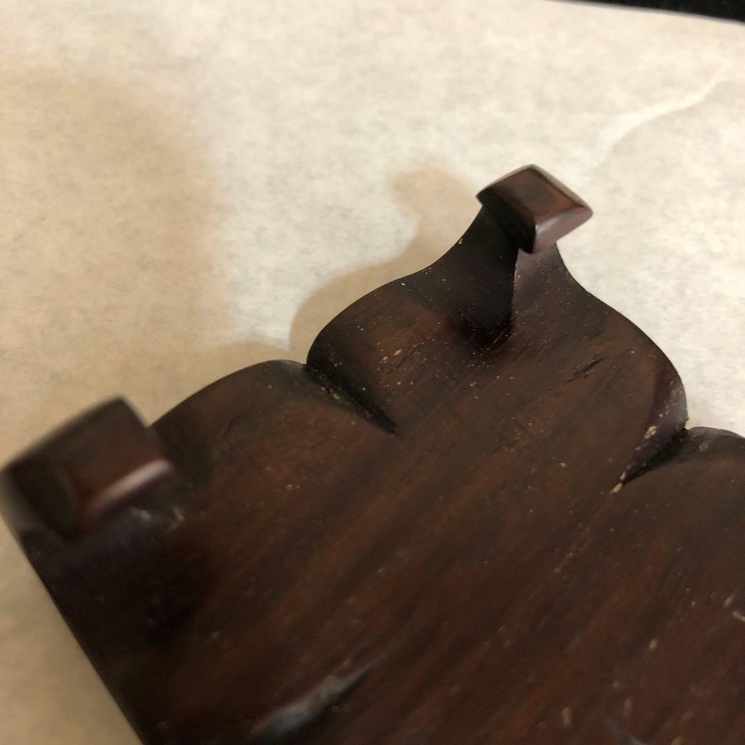 盆栽台２点組共桐箱付き