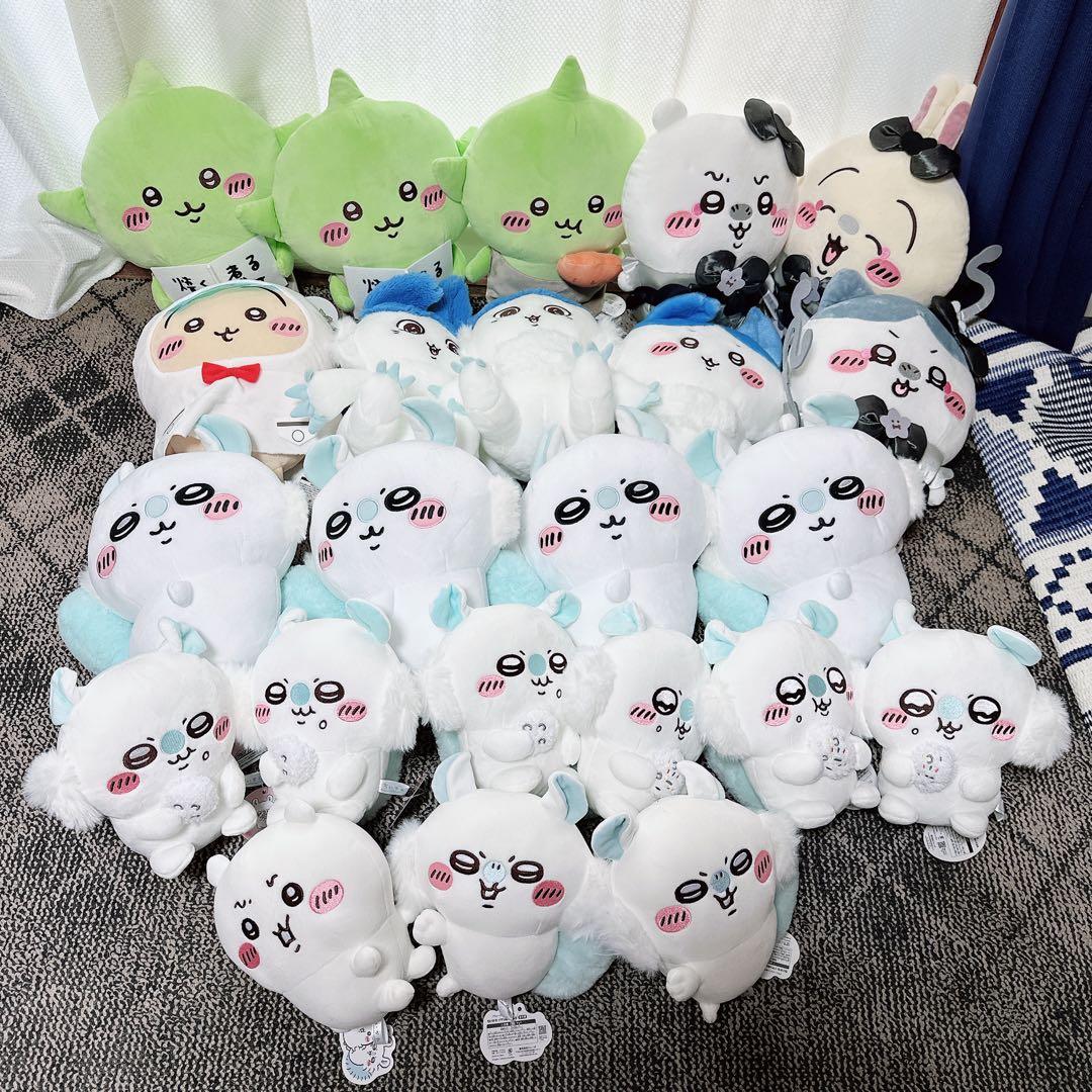 新品 タグあり ちいかわ ぬいぐるみ モモンガ うさぎ ハチワレ まとめ売り