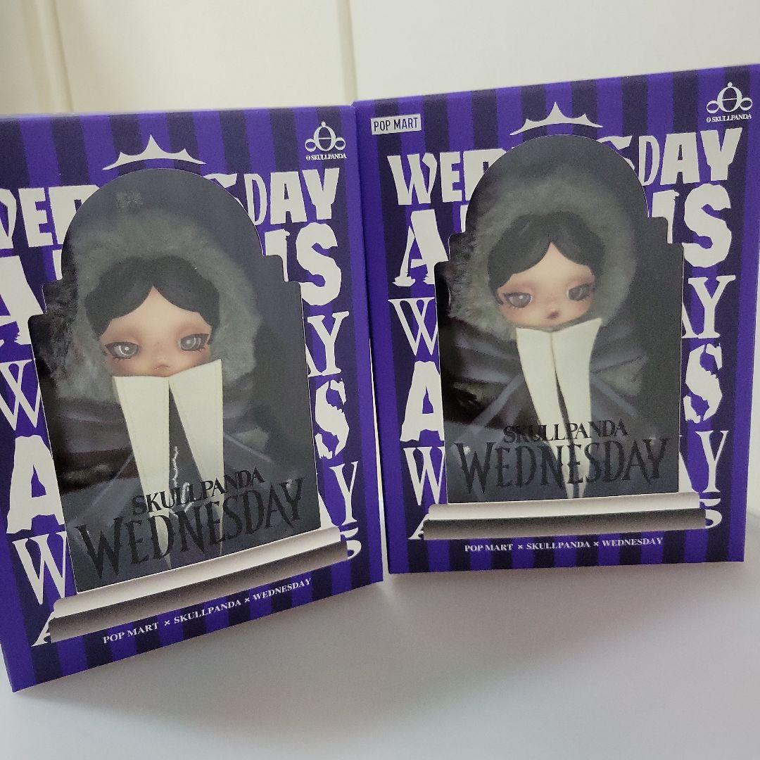 ぬいぐるみ POP MART SKULLPANDA WEDNESDAY