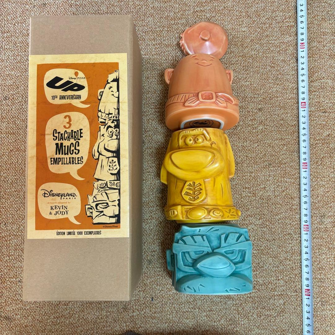 カールじいさんの空飛ぶ家 トーテムポール マグカップセット 新品未使用 パリ