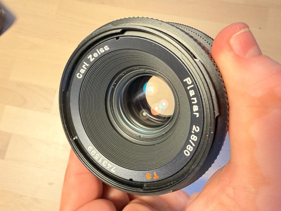 【希少未改造】Hasselblad 203FE+80mm FE+E12CCセット