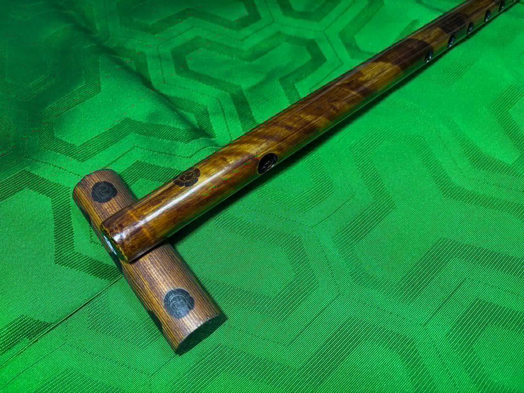 竹製 篠笛 7穴 四本調子　古典調