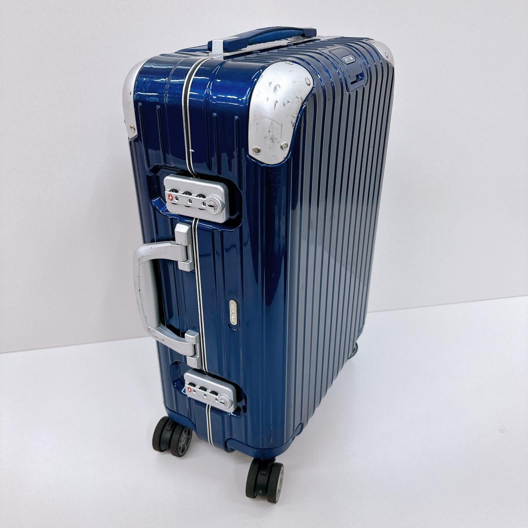 【良品】リモワ スーツケース Hybrid 32L MatteBlue