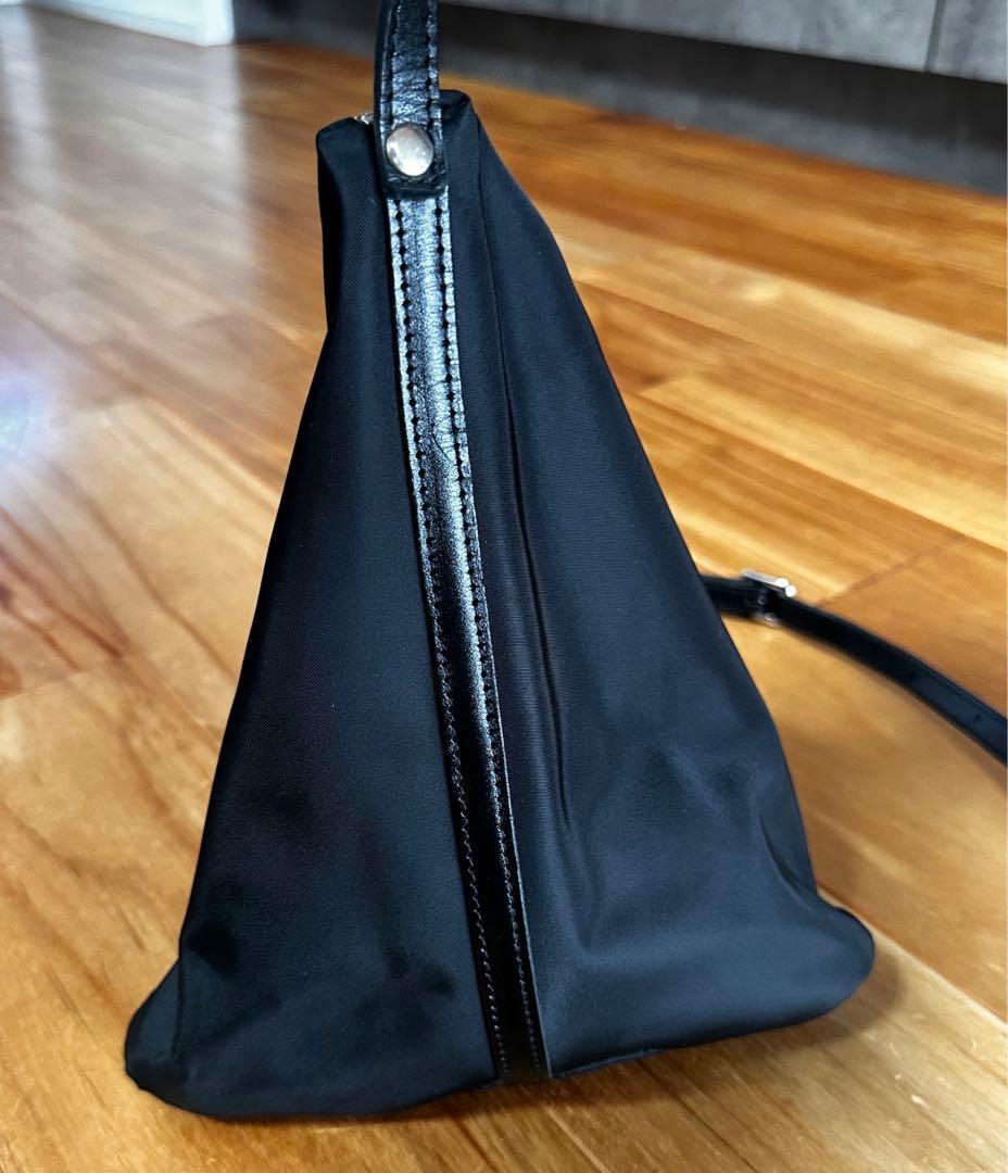 MEER. トライアングルバッグ ブラック