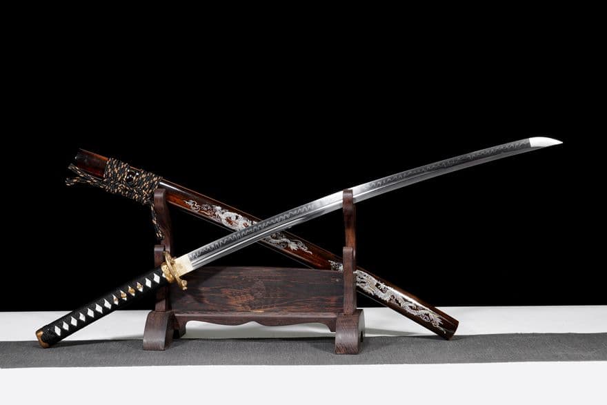 【朧月夜】古兵器 刀装具 日本刀　模造刀 居合刀 武士道 鑑賞用 美術刀 贈り物
