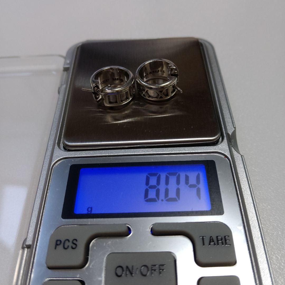 TIFFANY ティファニー アトラス フープ ピアス シルバー