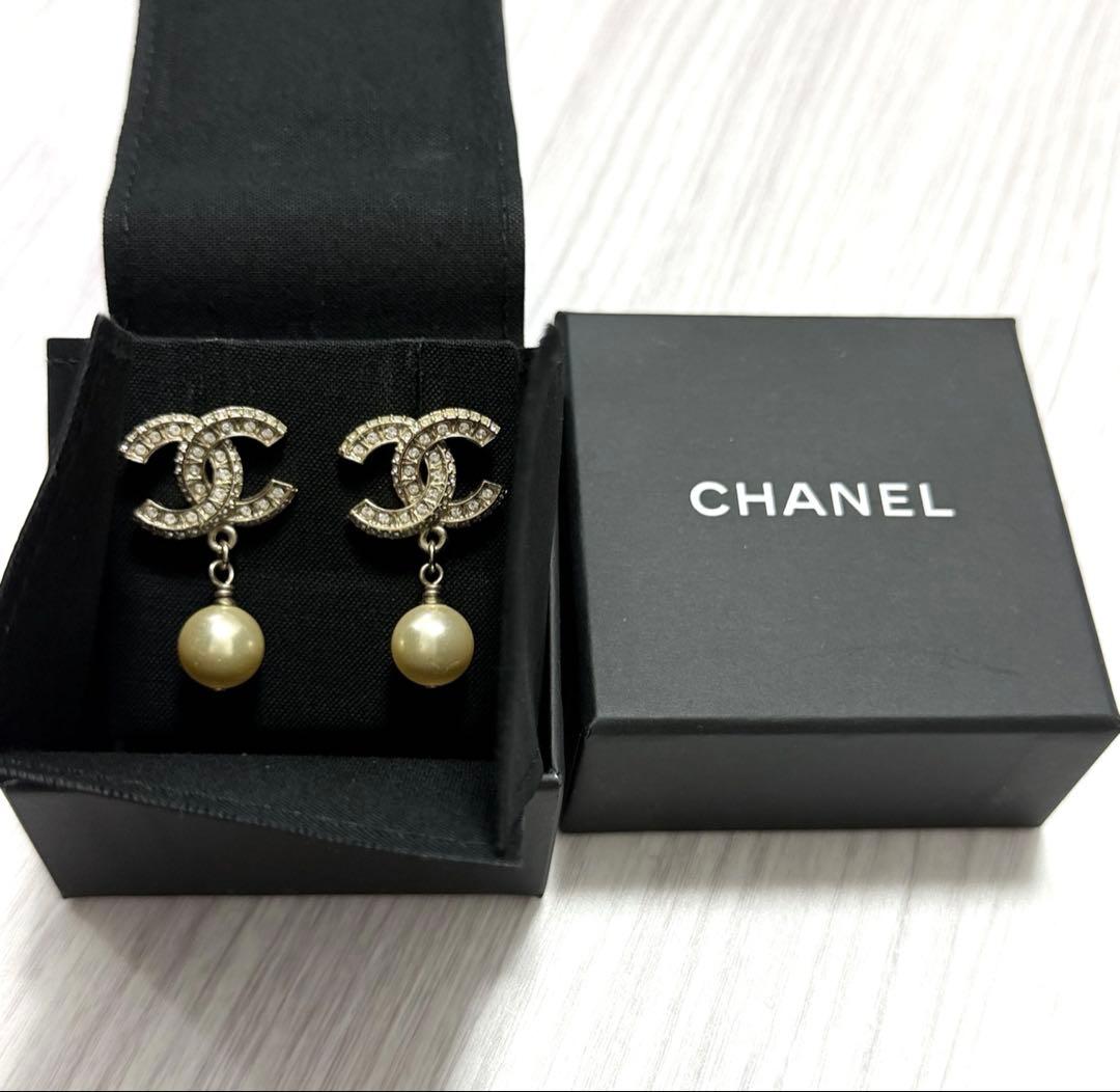 シャネル CHANEL ピアス レディース CCマーク ゴールド