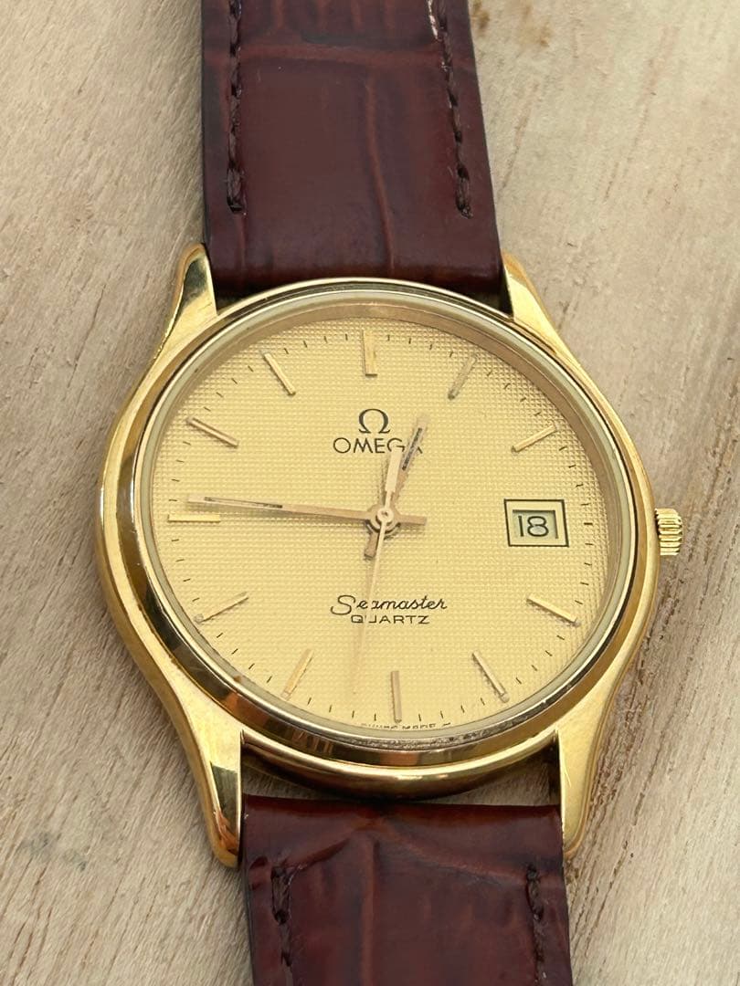 オメガ OMEGA シーマスターSeamaster メンズ 腕時計QZジャンク品