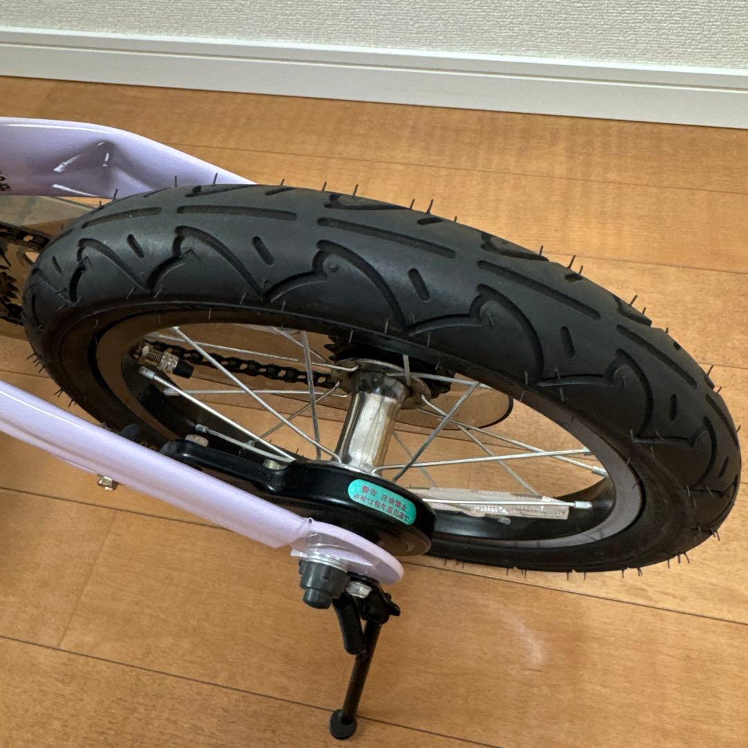 へんしんバイクx14 3.5歳〜6.5歳用　パープル