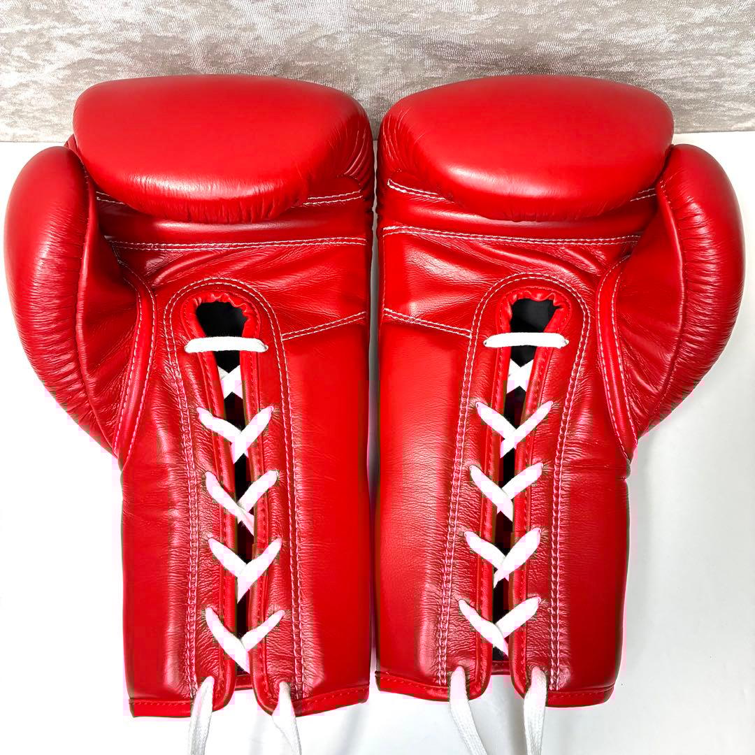 【未使用】 WINDY ウィンディー 試合用ボクシンググローブ ひも式 12oz