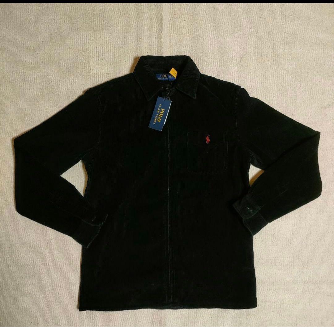 ラルフローレン コーデュロイ ジャケット パンツ 上下セット 黒