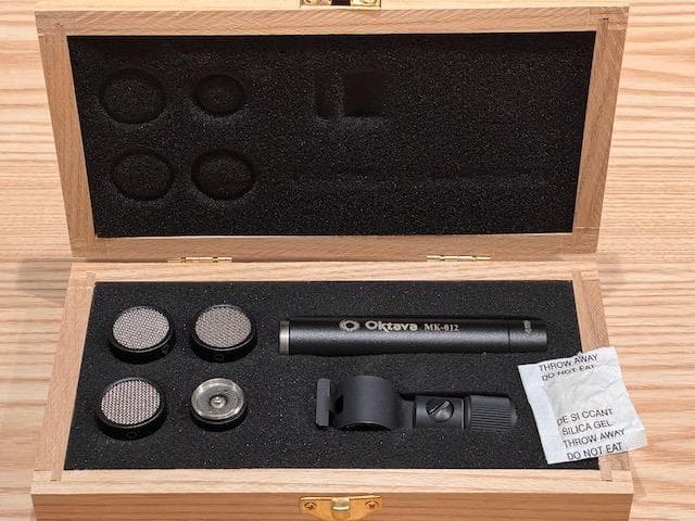 【美品】Oktava MK-012 フルセット＋ Rycote INV-7-HG