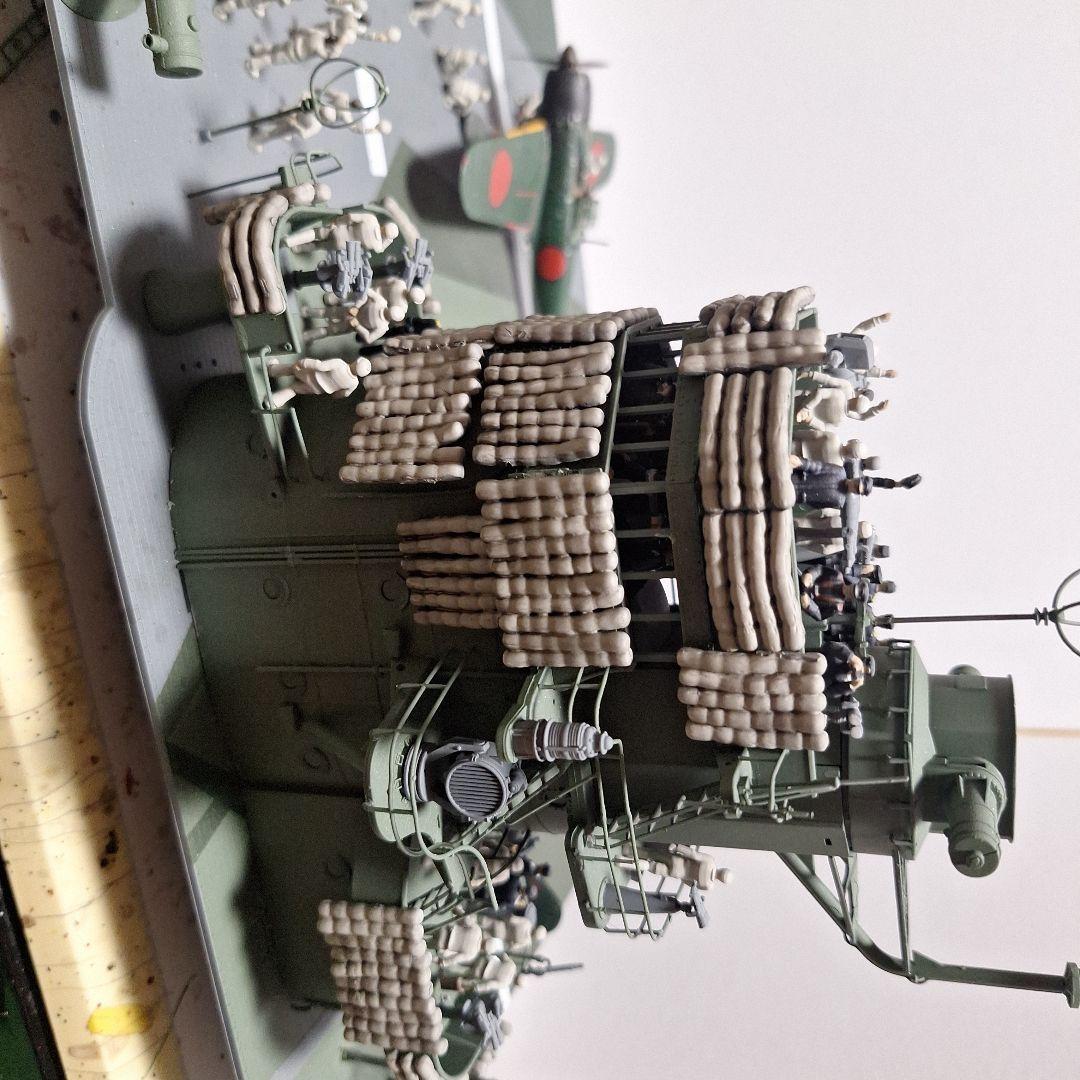 タコム1/72赤城艦橋セット