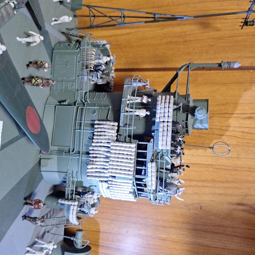 タコム1/72赤城艦橋セット